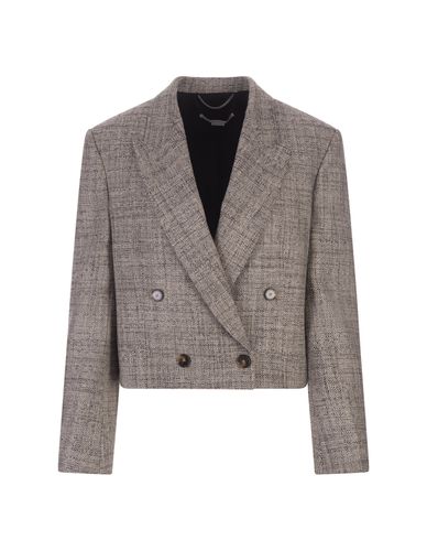 Double-breasted Short Wide Blazer - Stella McCartney - Modalova