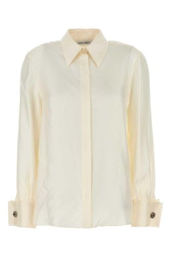 Buttoned Straight Hem Shirt - Alberta Ferretti - Modalova