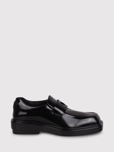 Prada Brushed Leather Loafers - Prada - Modalova