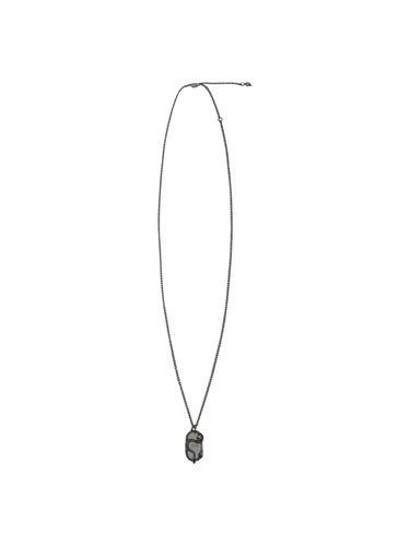 Monogram Engraved Chained Necklace - Alexander McQueen - Modalova