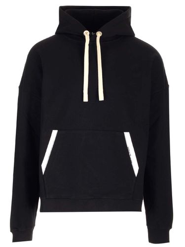 Palm Angels Black Cotton Sweatshirt - Palm Angels - Modalova