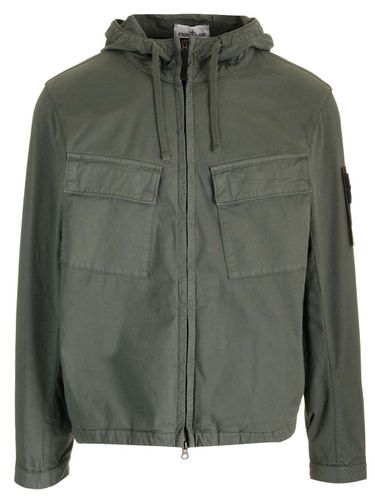 Stretch Supima Cotton Jacket - Stone Island - Modalova