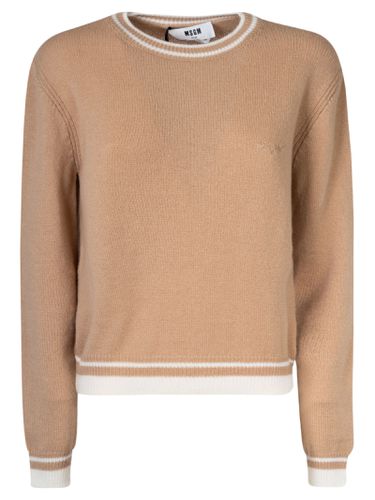 MSGM Round Neck Sweater - MSGM - Modalova