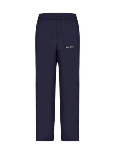 Palm Angels Linen Sports Trousers - Palm Angels - Modalova