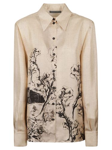 Printed Long-sleeved Shirt - Alberta Ferretti - Modalova