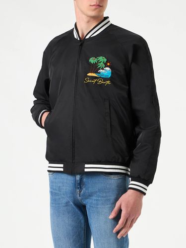 Man Jacket With Saint Barth Island Embroidery - MC2 Saint Barth - Modalova