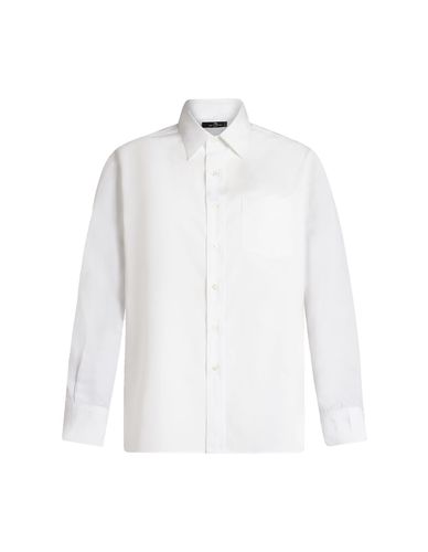 Etro White Cotton And Silk Shirt - Etro - Modalova