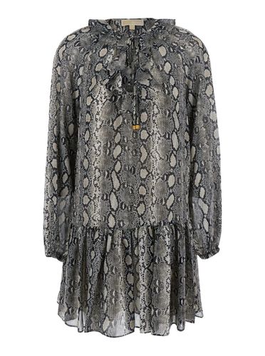 Snake Print Mini Dress - MICHAEL Michael Kors - Modalova
