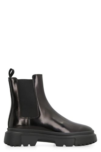 Hogan H619 Leather Chelsea Boots - Hogan - Modalova