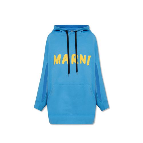 Marni Oversize Hooded Sweatshirt - Marni - Modalova