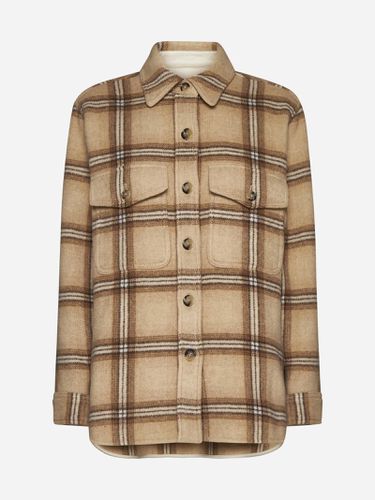 Faxona Check Wool-blend Shirt - Isabel Marant - Modalova