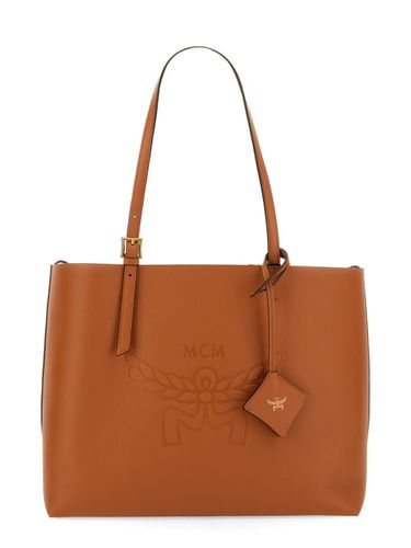 MCM Shopping Bag himmel Medium - MCM - Modalova