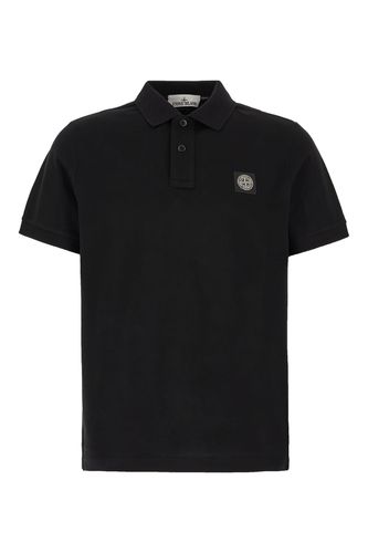 Stretch Cotton Polo Shirt - Stone Island - Modalova