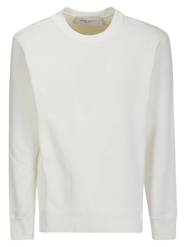 Golden Ms Regular Sweatshirt Distressed Cotton Je - Golden Goose - Modalova