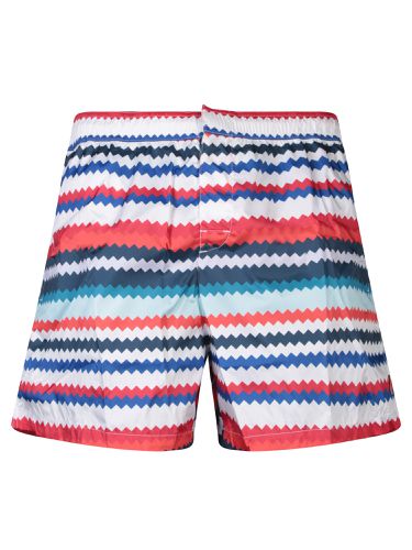 Multicolor Zigzag Boxer Swim - Missoni - Modalova