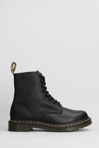 Pascal Combat Boots In Leather - Dr. Martens - Modalova