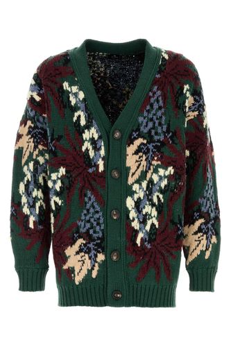 V-neck Jacquard Knitted Cardigan - Etro - Modalova