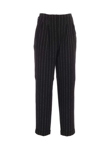 Pinstripe Tailored Trousers - Moschino - Modalova