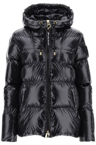 Pinko Eleodoro Short Hooded Puffer - Pinko - Modalova