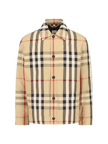 Burberry Check Shirt Jacket - Burberry - Modalova