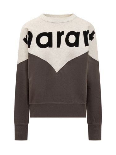 Houston Sweatshirt With Flocked Logo - Marant Étoile - Modalova