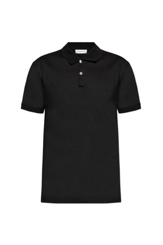 Lanvin Logo Embroidered Polo Shirt - Lanvin - Modalova