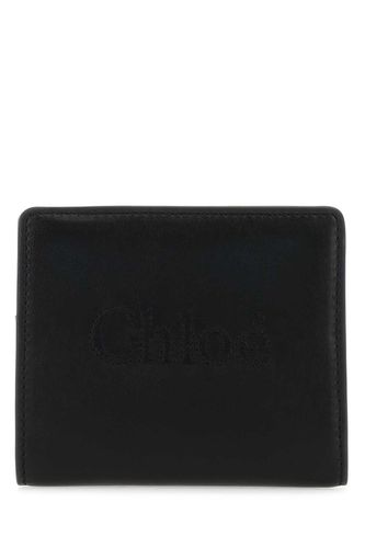 Chloé Black Leather Sense Wallet - Chloé - Modalova