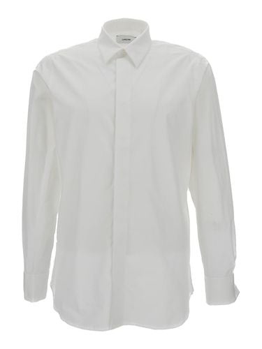 Shirt With Concealed Closure In Cotton Man - Lardini - Modalova