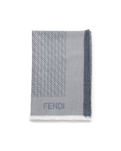 Fendi Ff Diagonal Shawl - Fendi - Modalova