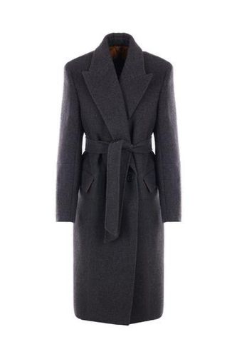 Belted Long-sleeved Coat - Max Mara Atelier - Modalova