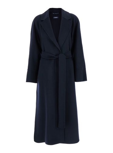 Agata Coat With Matching Belt Il Wool Woman - 'S Max Mara - Modalova