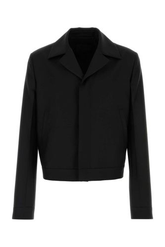 Prada Black Mohair Blend Blazer - Prada - Modalova