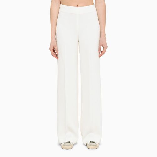 Wide Cream Trousers - Stella McCartney - Modalova