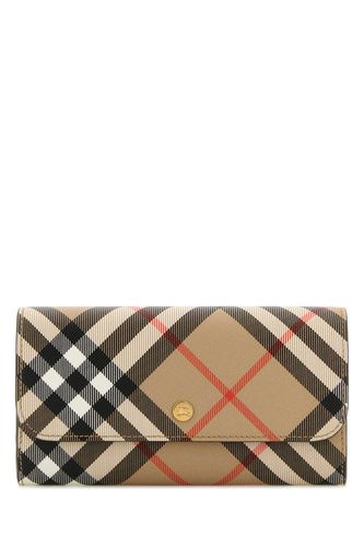 Burberry Printed Canvas Wallet - Burberry - Modalova