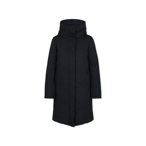 Ecoalf Black Coat For Woman - Ecoalf - Modalova