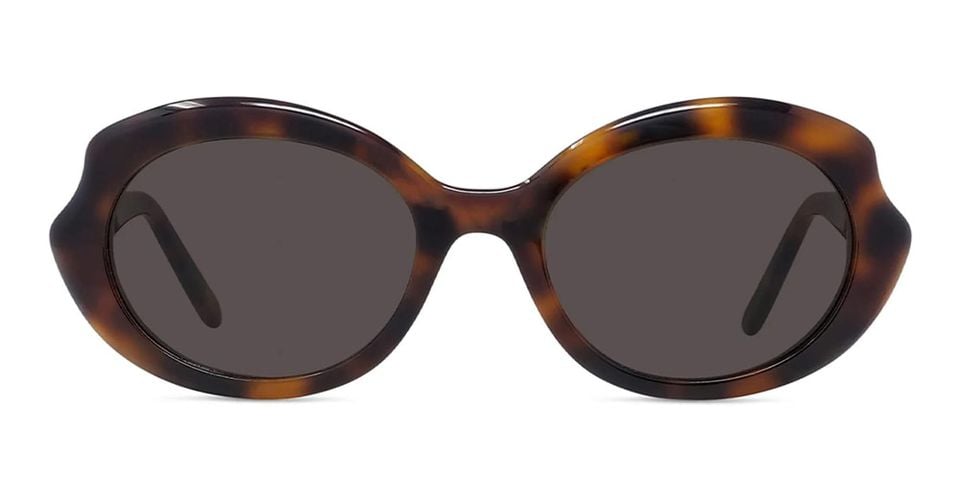 Lw40147i - Dark Havana Sunglasses - Loewe - Modalova