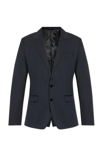 Cotton Blazer With Single Vent - Dolce & Gabbana - Modalova