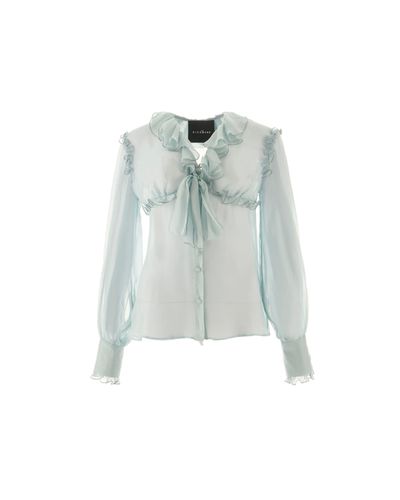 John Richmond Blouse With Ruffles - John Richmond - Modalova