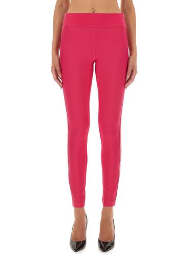 Leggings With Logo - Versace Jeans Couture - Modalova