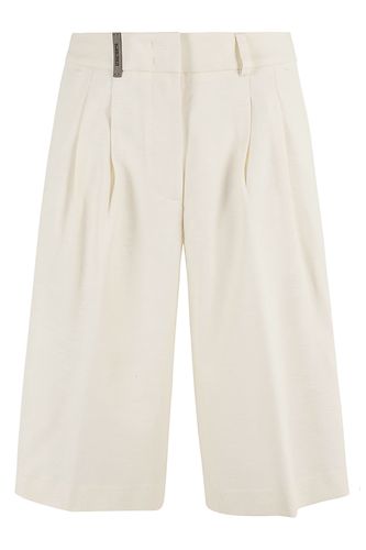 Ceam Palazzo Bermuda Shorts - Peserico - Modalova