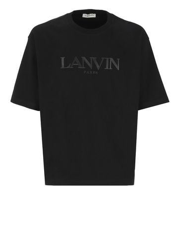 Lanvin T-shirt With Embroidery - Lanvin - Modalova