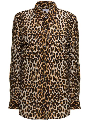 Womans Animalier Silk Shirt - Equipment - Modalova