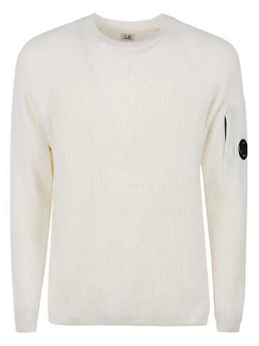 C. P. Company Rib Trim Plain Knit Sweater - C.P. Company - Modalova