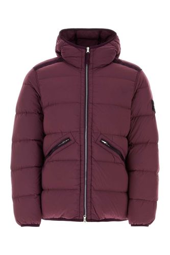 Plum Stretch Nylon Down Jacket - Stone Island - Modalova