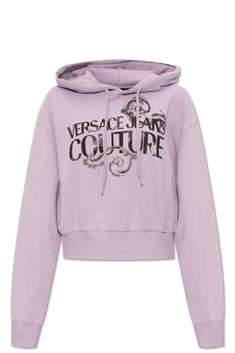 Versace Jeans Couture Cotton Hoodie - Versace Jeans Couture - Modalova