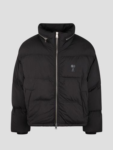 Ami De Coeur Down Jacket - Ami Alexandre Mattiussi - Modalova