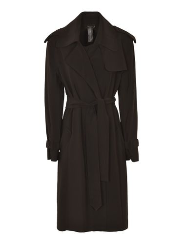 Norma Kamali Double Breasted Trench - Norma Kamali - Modalova