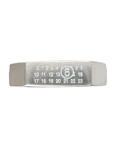 MM6 Maison Margiela Logo Ring - MM6 Maison Margiela - Modalova