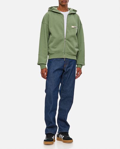 Jacquemus Zipped Cotton Sweatshirt - Jacquemus - Modalova