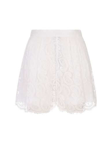 Ivory Macramé Paisley Shorts - Giambattista Valli - Modalova